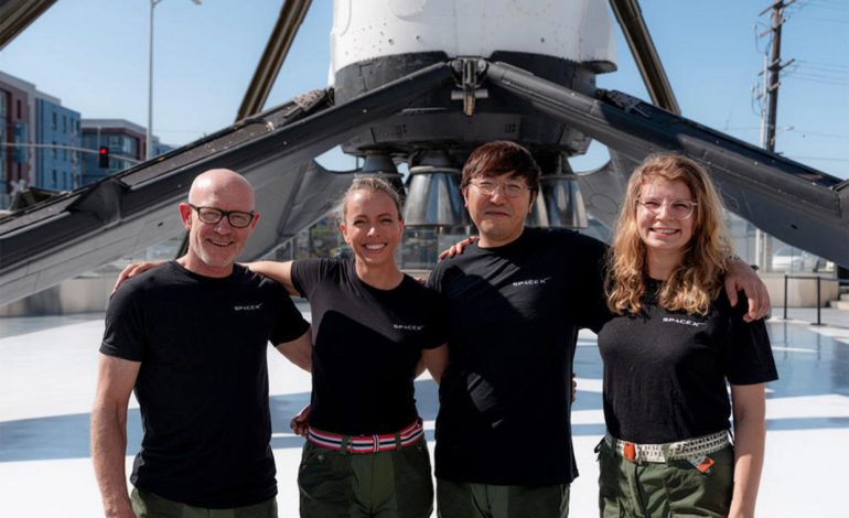 SpaceX to Send Bitcoin Entrepreneur and Three Crew Members on Polar Orbital Flight