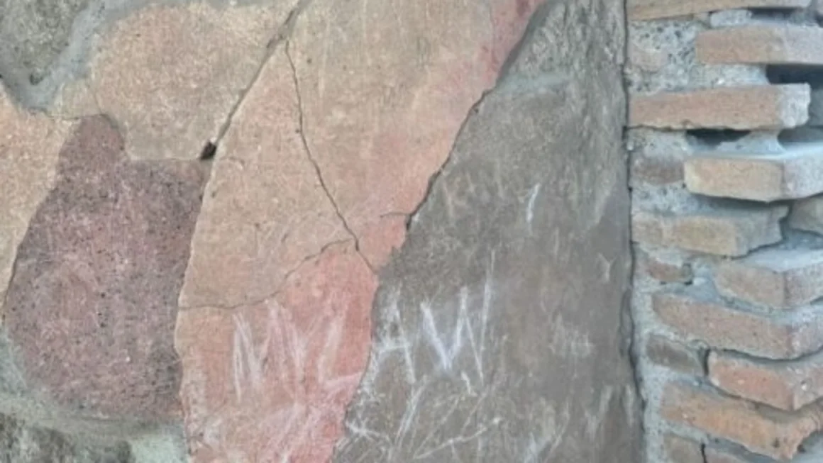 Tourist Caught Defacing 2,000-Year-Old House at Pompeii, Faces Stiff Penalties