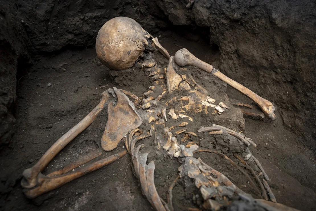 Pompeii Archaeologists Unearth Couple’s Remains and Treasures