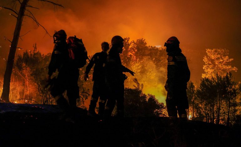 Wildfires Rage Near Greece’s Athens, Evacuations Ordered