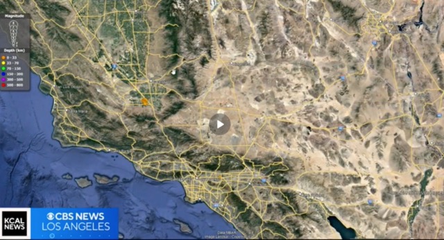 5.2 Magnitude Earthquake Shakes Southern California, Followed by Dozens of Aftershocks