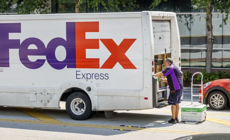 FedEx Lowers Full-Year Forecast as Weaker Shipping Demand Hits Stock