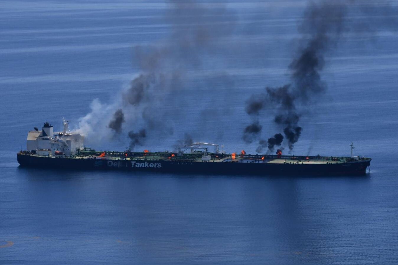 Salvage Operations to Begin on Burning Oil Tanker in Red Sea