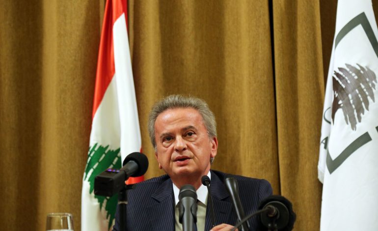 Lebanon’s Former Central Bank Governor Detained in Corruption Case