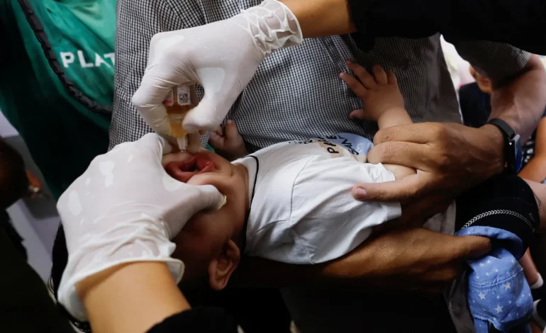 UN-Led Polio Vaccination Campaign Begins in Gaza Amidst Ongoing Conflict