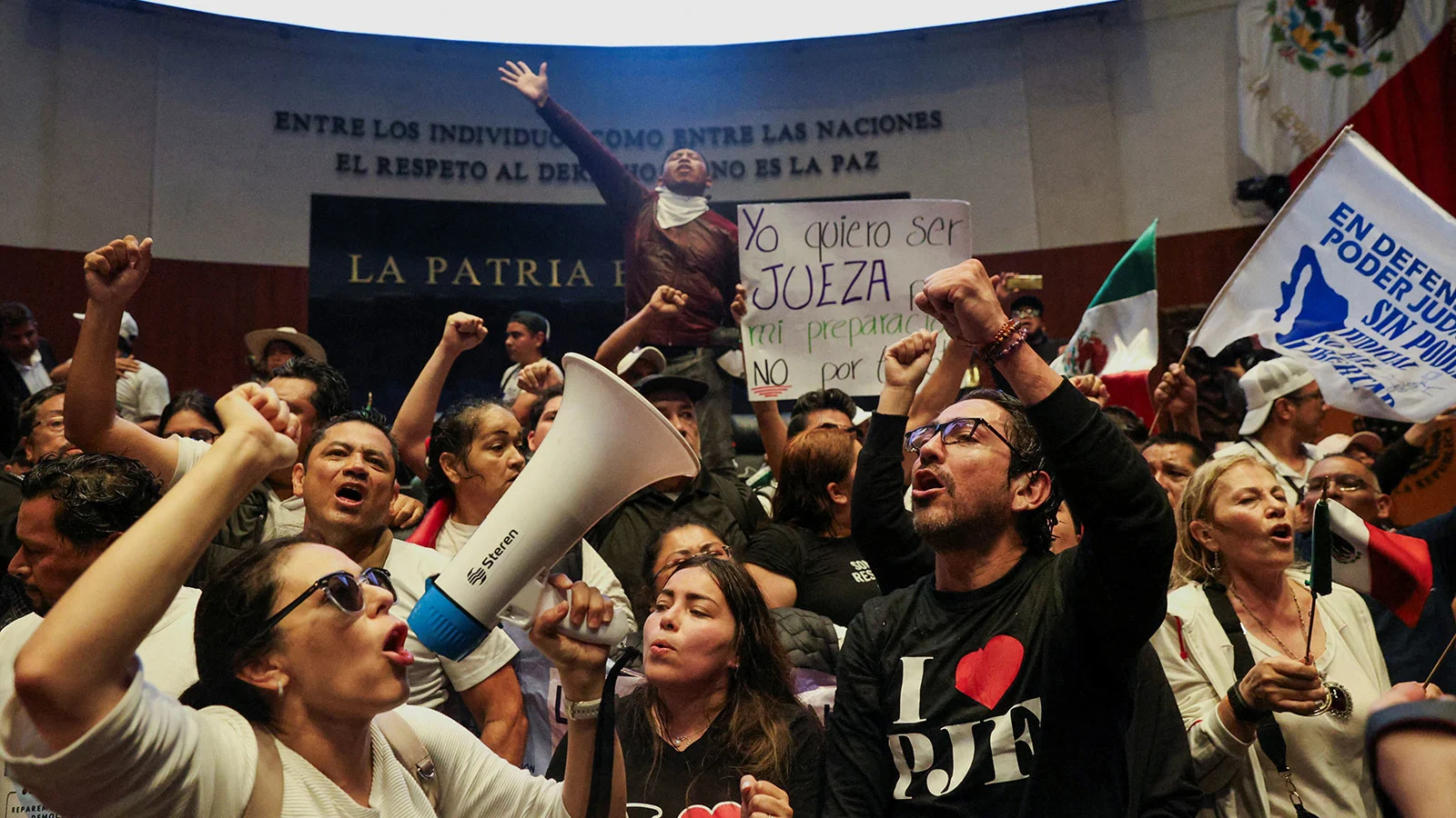 Protests Erupt as Mexican Senate Passes Controversial Judicial Reform