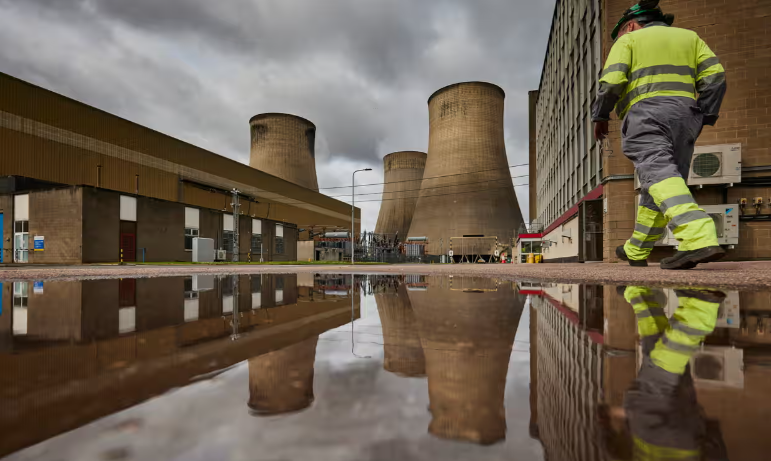 UK Marks Historic Shift as Last Coal-Fired Power Plant Shuts Down, Raising Questions About Future Energy Stability