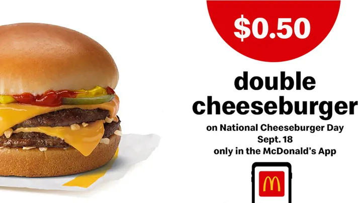 Fast-Food Chains Offer Special Deals for National Cheeseburger Day