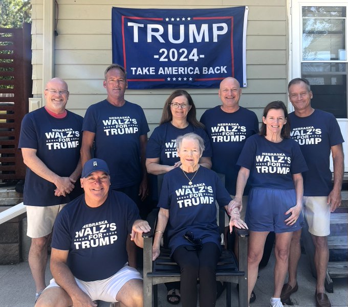 Members of Tim Walz’s Extended Family Show Support for Donald Trump