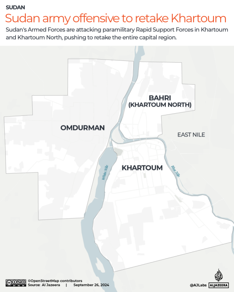 Sudan’s Army Launches Major Offensive in Khartoum, Seeking to Reclaim Lost Ground