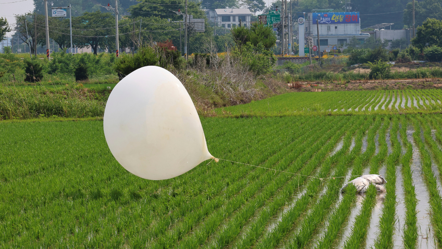 North Korea Sends Trash-Filled Balloons to South Korea