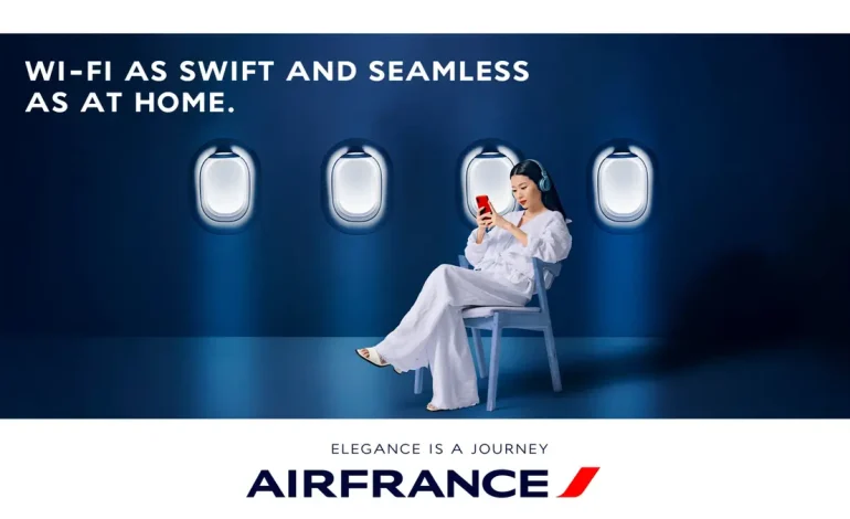 Air France to Introduce Free Ultra-High-Speed Wi-Fi on All Flights by 2025