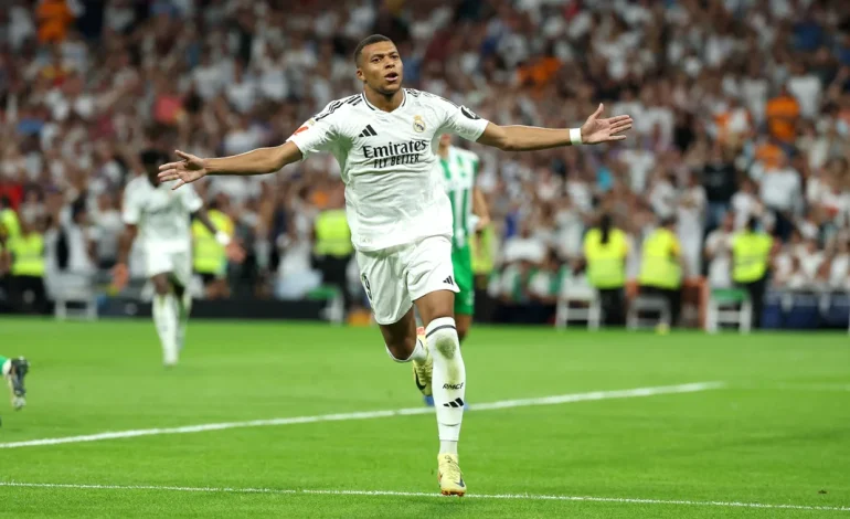 Mbappé Breaks Goal Drought, Leads Real Madrid to Victory Against Betis