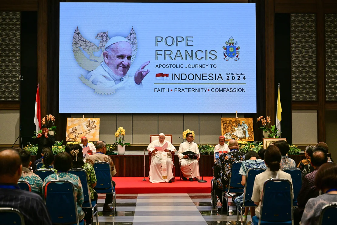 Pope Francis, Indonesian Grand Imam Issue Joint Statement on Dehumanization and Climate Change