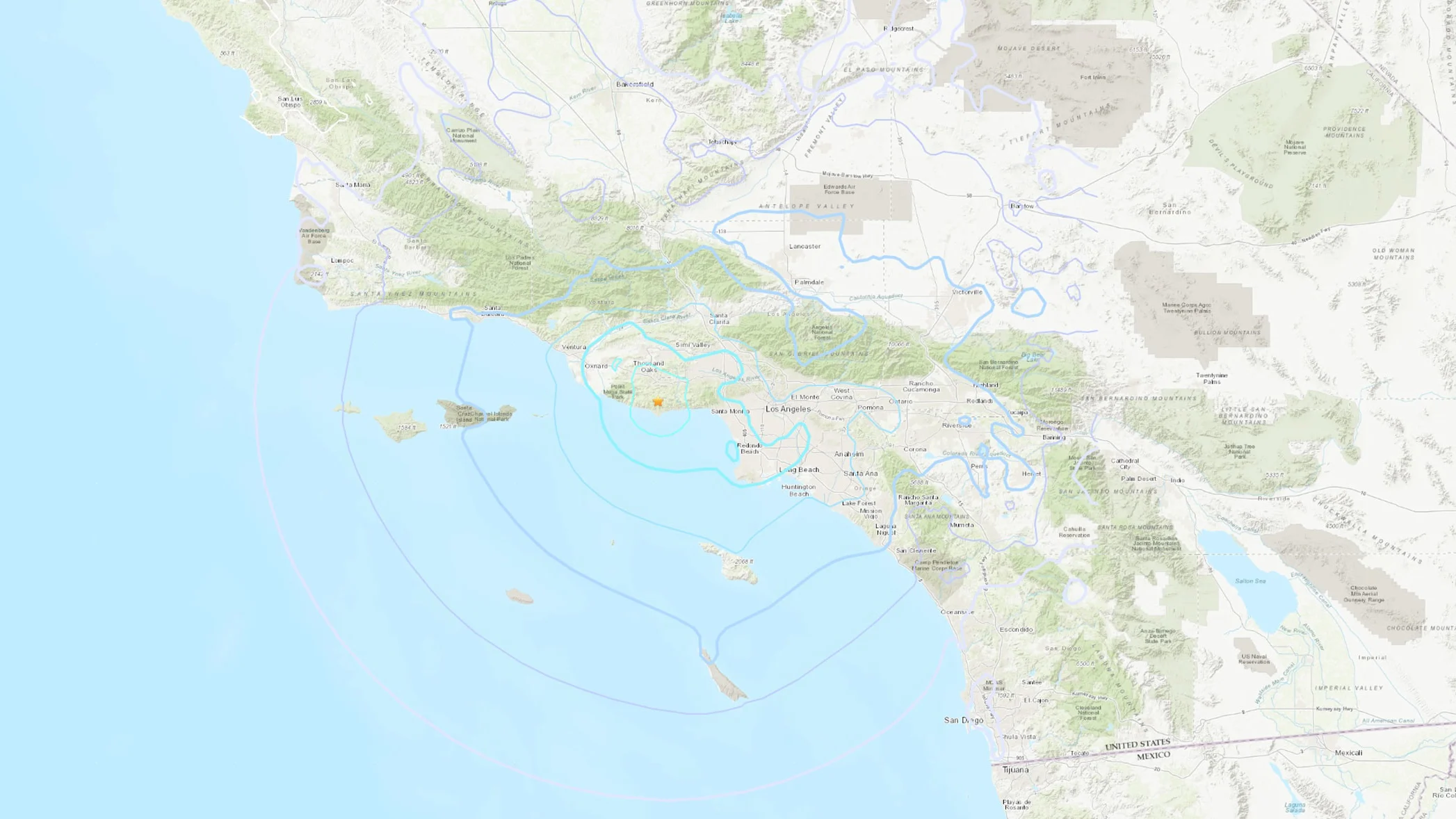 Magnitude 4.7 Earthquake Hits Ventura County, California