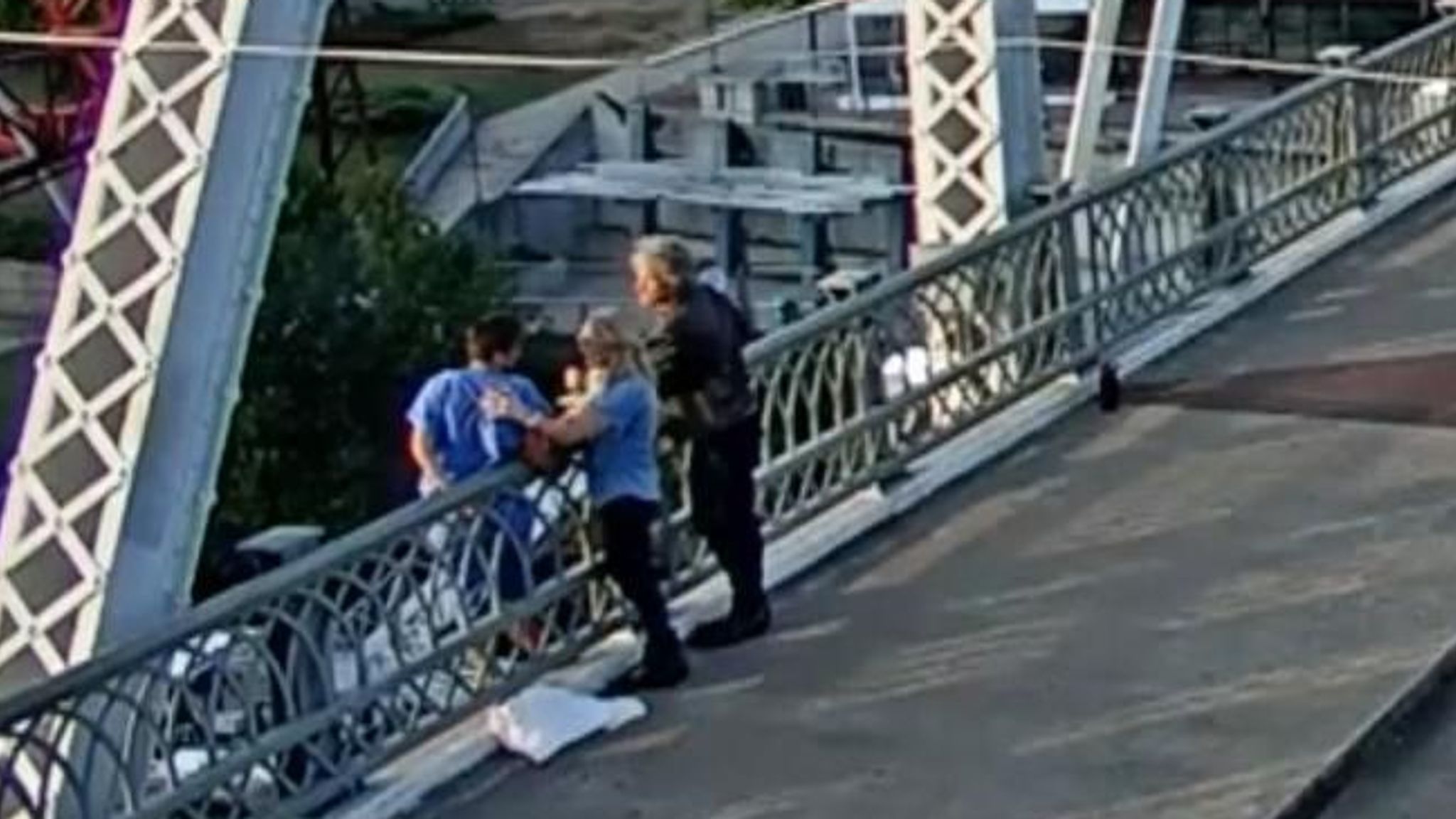 Jon Bon Jovi Steps in to Save Woman from Nashville Bridge