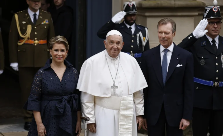 Pope Francis Visits Luxembourg, Urges Peace and Support for Migrants Amid Declining Catholic Influence