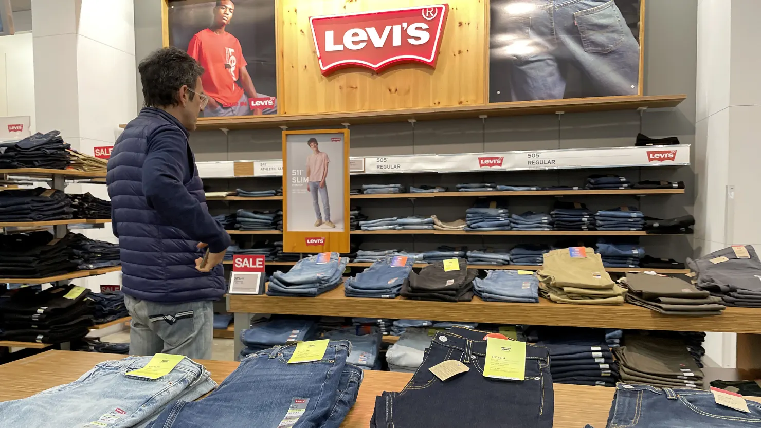 Levi Strauss Lowers Revenue Forecast, Considers Sale of Dockers Business