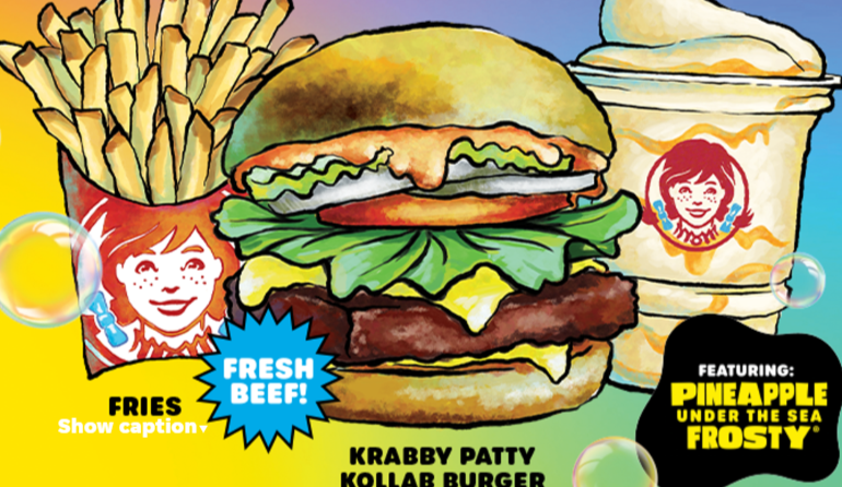 Wendy’s Launches Krabby Patty Meal to Commemorate SpongeBob SquarePants’ 25th Anniversary