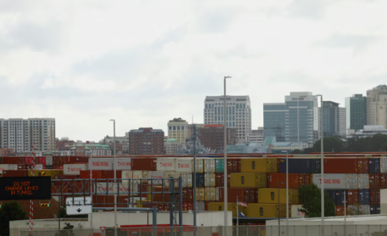 Growing Ship Queue at US Ports as Dockworker Strike Extends into Third Day