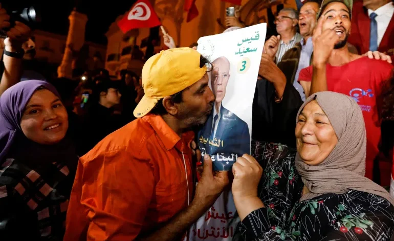 Tunisian President Kais Saied Wins Landslide Victory Amid Low Turnout, Controversy