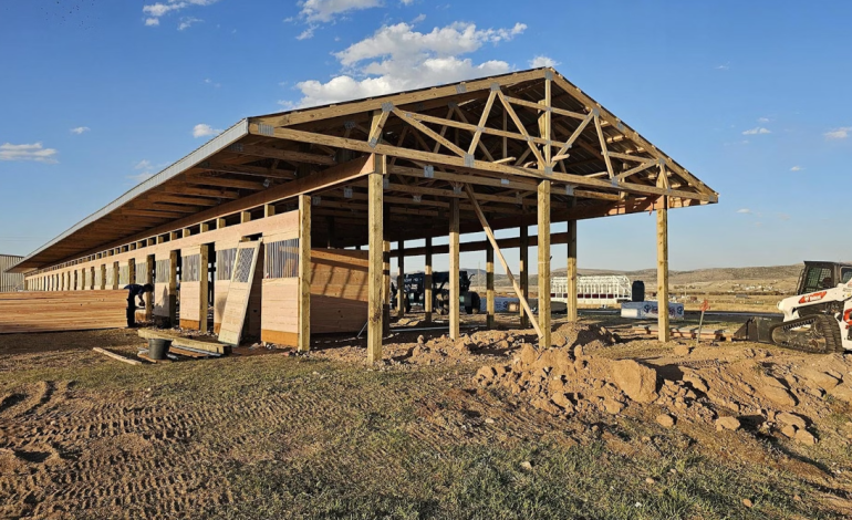 Modern Amish: Building a Wyoming Barn with Power Tools and Cellphones