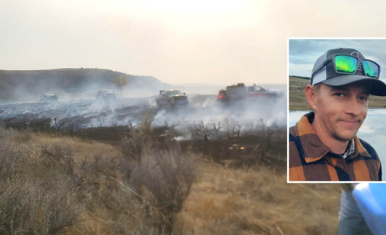 WYDOT Employee Discovers New Wildfire, Calls for Help, and Assists in Containing It