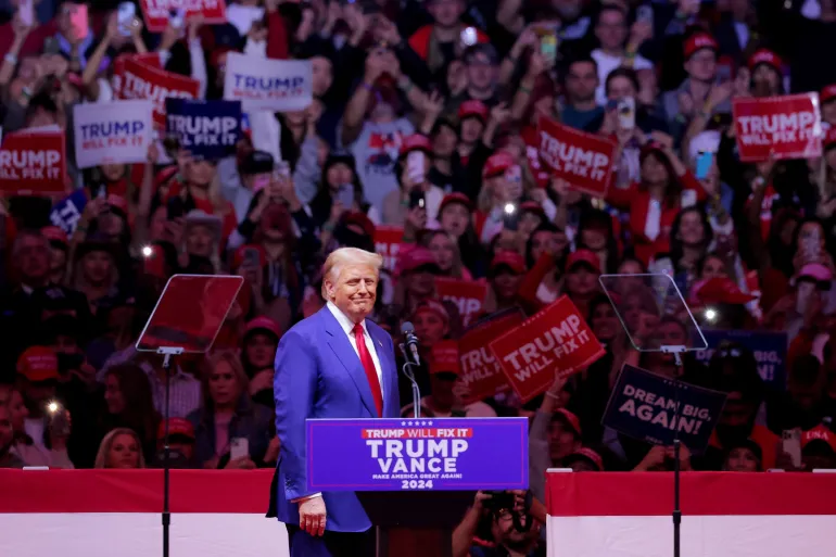 Trump Fires Up MAGA Base with Immigration Rhetoric, Attacks on Harris