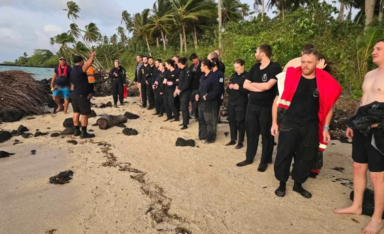 New Zealand Navy Loses Ship in Samoan Waters, Raising Environmental Concerns