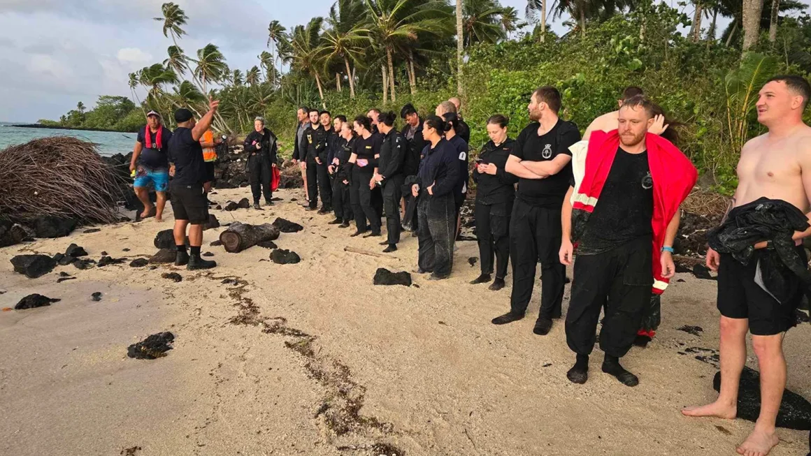 New Zealand Navy Loses Ship in Samoan Waters, Raising Environmental Concerns