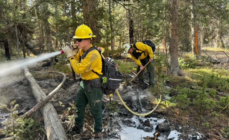 Progress Continues Slowly on Pack Trail Fire Containment