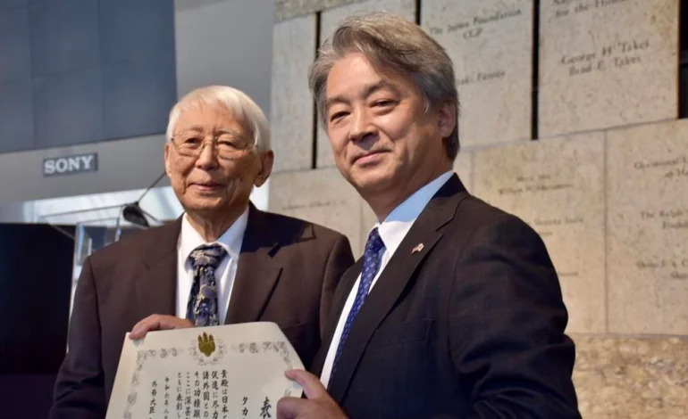 Wyoming Heart Mountain Foundation Co-Founder Honored with Japanese Foreign Minister’s Commendation