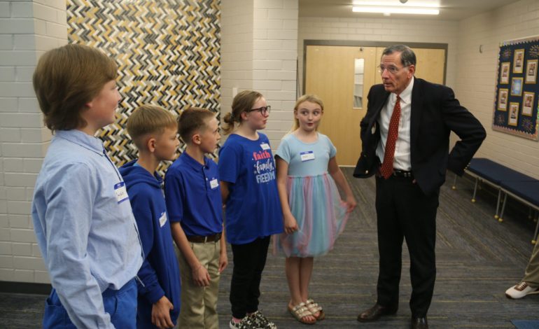 Senator John Barrasso Congratulates Sagebrush Elementary for Blue Ribbon Achievement