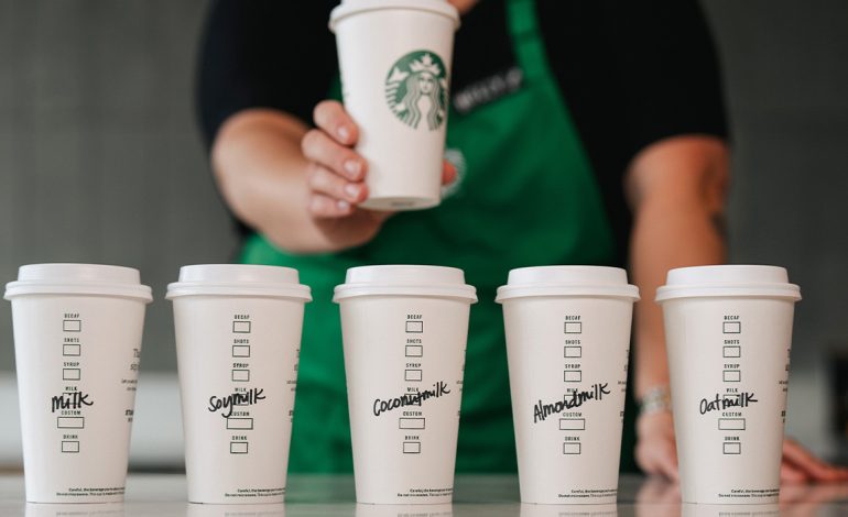 Starbucks to Eliminate Surcharge for Non-Dairy Milk Options