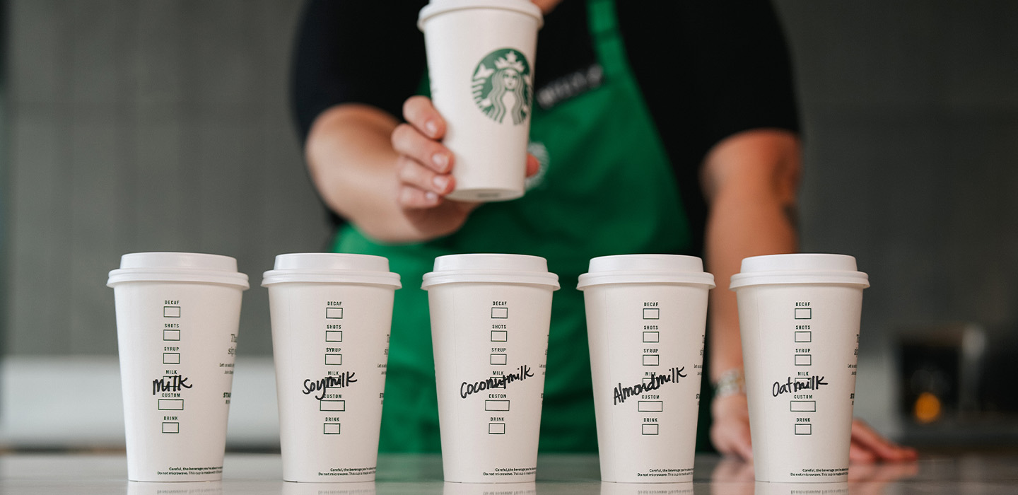 Starbucks to Eliminate Surcharge for Non-Dairy Milk Options