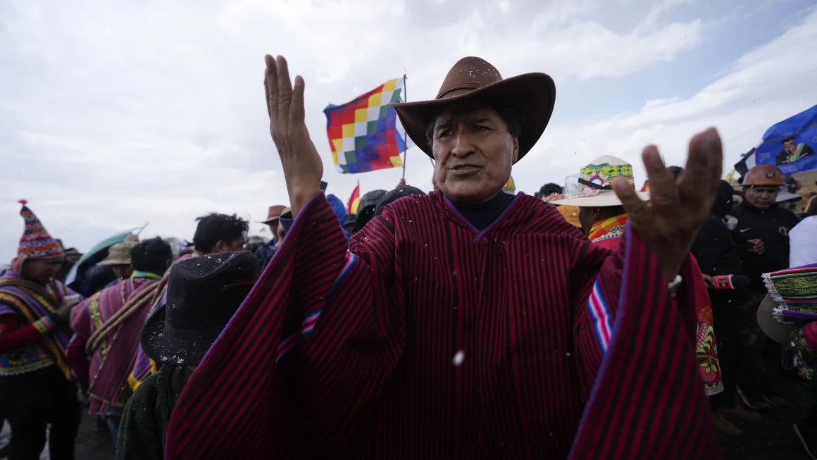 Ex-President of Bolivia Morales Claims Assassination Attempt Amidst Bolivian Political Crisis