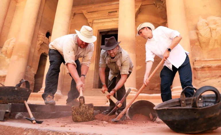 Ancient Tomb Unearthed Beneath Petra’s Treasury Offers Glimpse into Nabataean Life