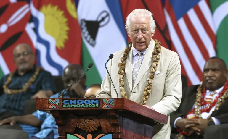 UK King Charles Calls for Unity, Acknowledges “Painful Past” at Commonwealth Summit Amid Reparations Debate