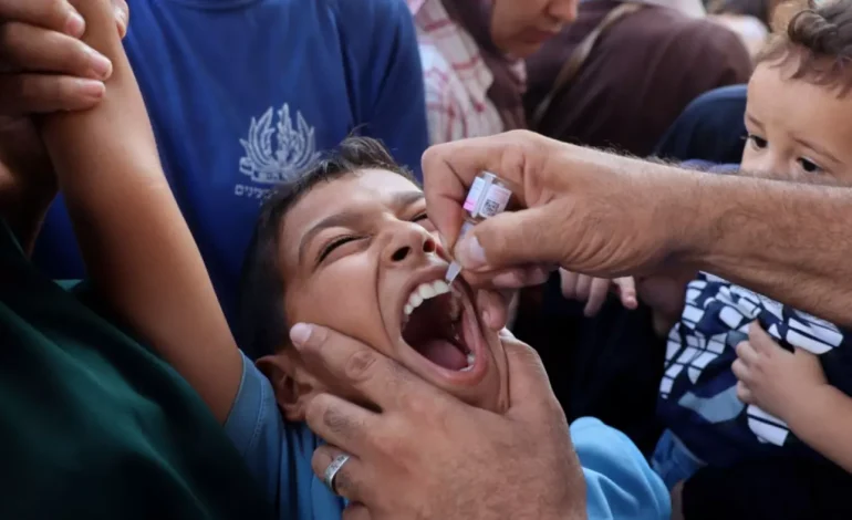 Gaza Launches Second Round of Polio Vaccination Campaign Amidst Ongoing Crisis