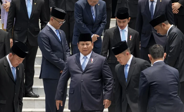 Indonesia’s New President Forms Largest Cabinet Since 1966, Aiming for “Strong Government”