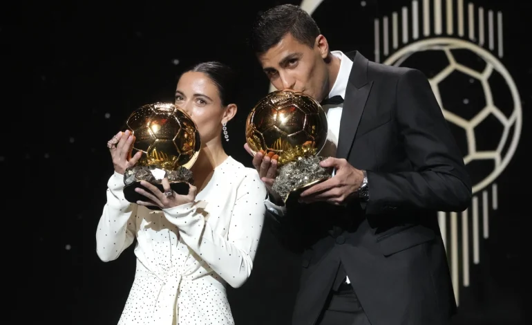 Spain’s Rodri, Bonmatí Crowned Ballon d’Or Winners Amidst Real Madrid Boycott