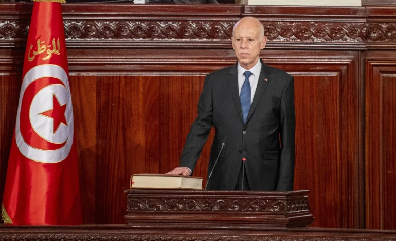 Tunisia’s Saied Sworn In for Second Term Amid Crackdown on Opposition