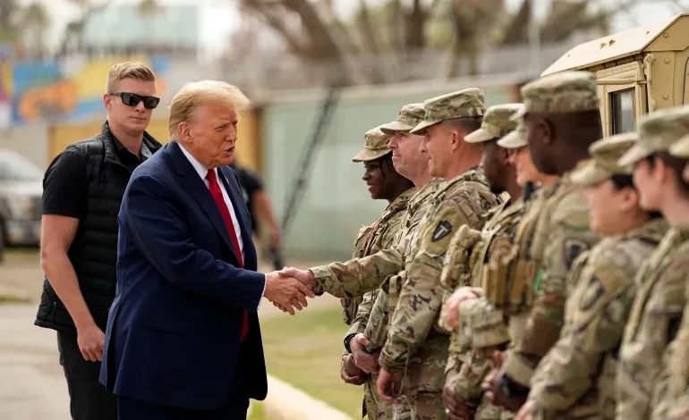 Trump Vows to Use Military for Mass Deportations, Declaring National Emergency