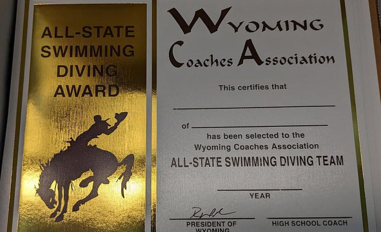 Lander and Laramie Crowned Champions at Wyoming Girls’ Swimming and Diving State Championships