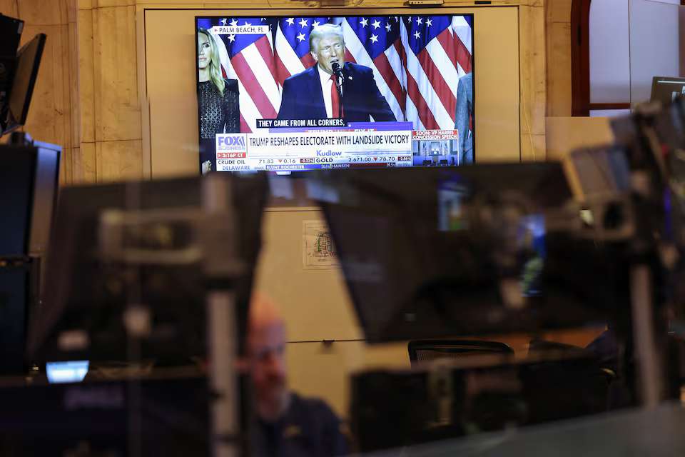 Headwinds Hit Trump-Fueled Rally in US Stocks