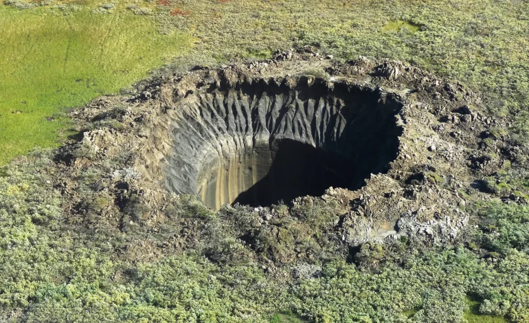 Scientists Uncover Likely Cause of Explosive Craters in Siberian Permafrost