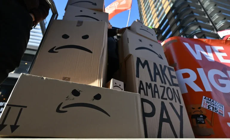 Global Protests Planned by Amazon Workers Amid Holiday Shopping Rush