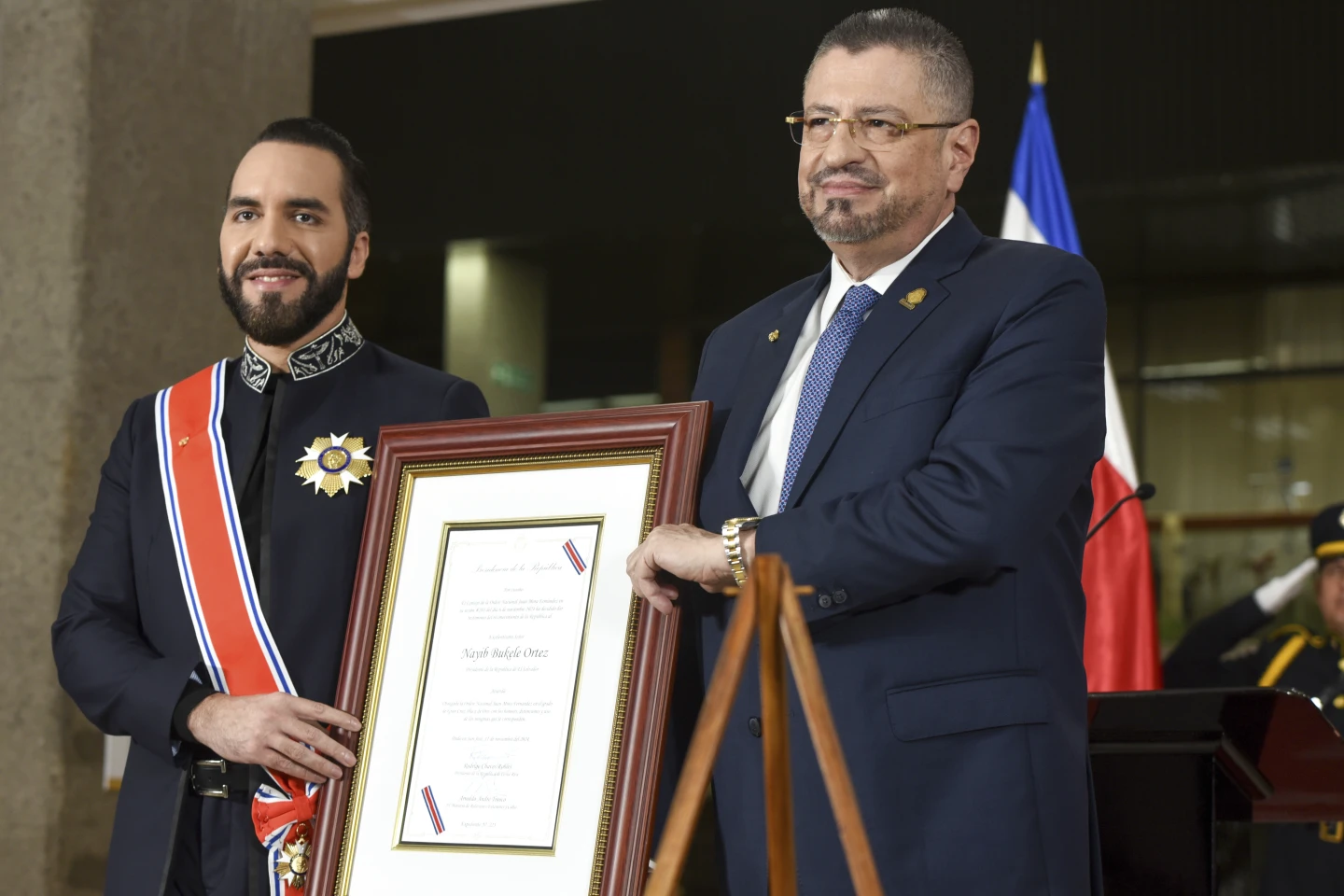 Costa Rica Honors El Salvador’s Bukele Amid Controversy