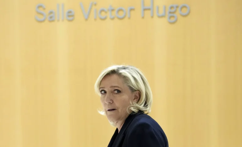 French Prosecutors Seek Prison Sentence for Le Pen, Threatening Her 2027 Presidential Bid