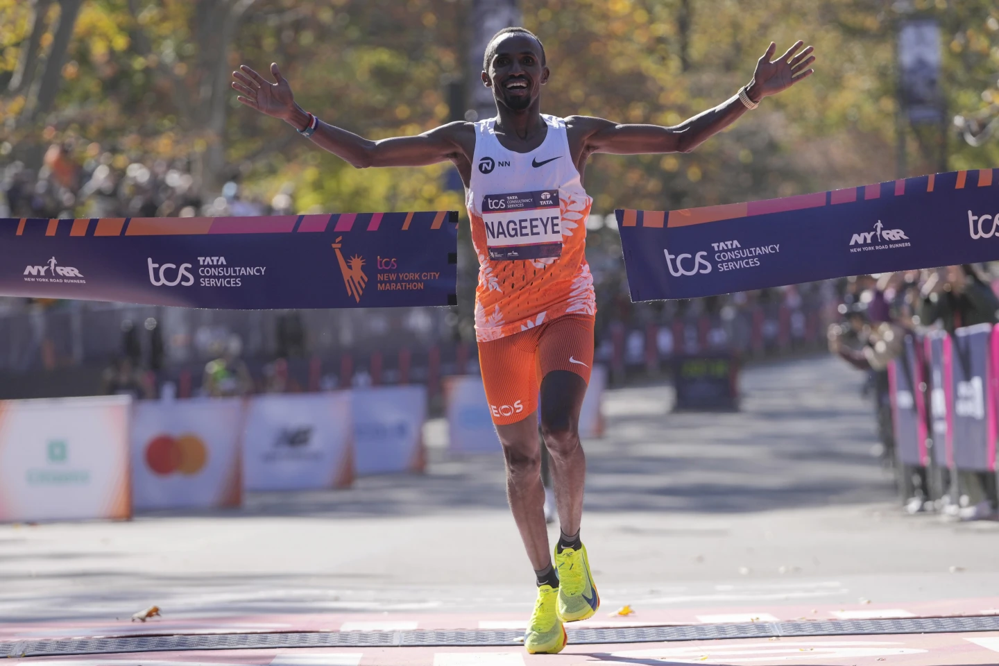 Nageeye, Chepkirui Triumph in New York City Marathon